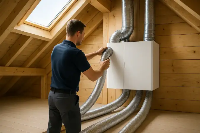 Installation VMC conforme au DTU 68.3